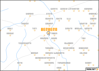 map of Berbéra