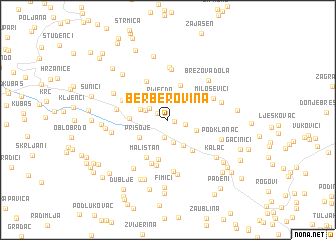 map of Berberovina