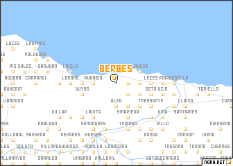 map of Berbes