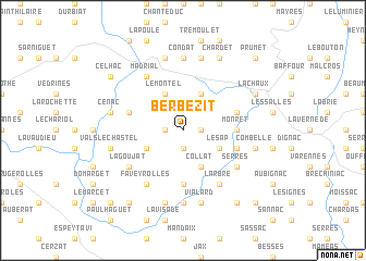 map of Berbezit