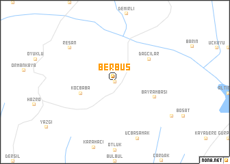 map of Berbuş
