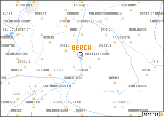 map of Berca