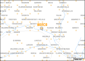 map of Berca