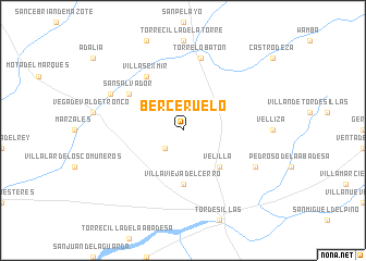 map of Berceruelo