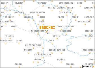 map of Berchez