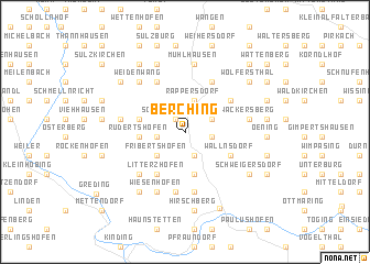 map of Berching