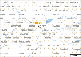 map of Berció