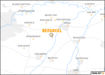 map of Berdakel