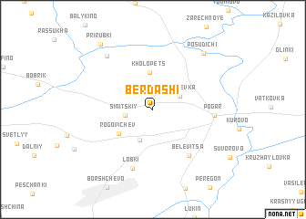 map of Berdashi