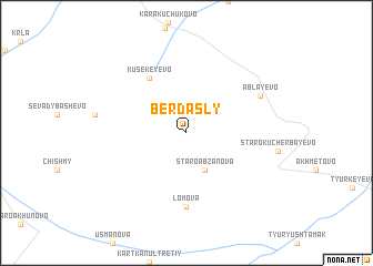 map of Berdasly