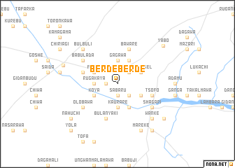 map of Berdeberde