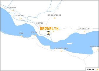 map of Berdelyk