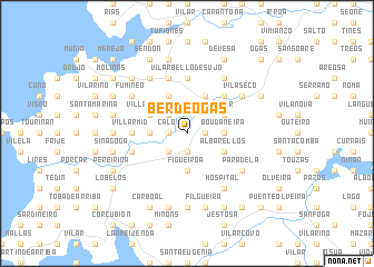 map of Berdeogas