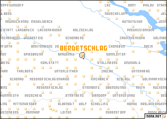 map of Berdetschlag