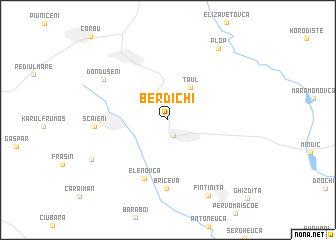 map of Berdichi