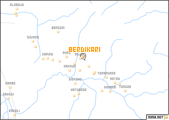 map of Berdikari