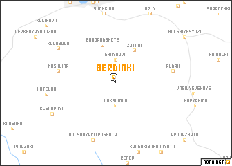 map of Berdinki