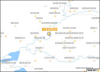 map of Berdino
