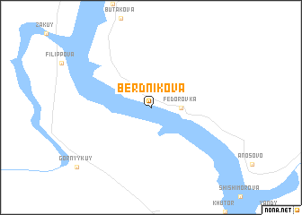 map of Berdnikova