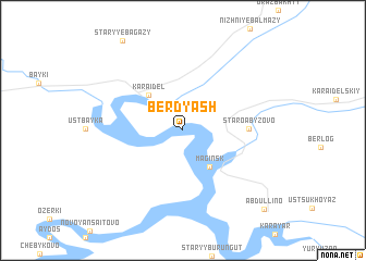 map of Berdyash