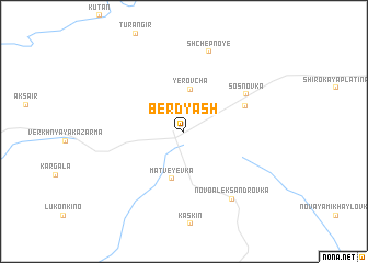 map of Berdyash