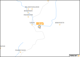 map of Berd\