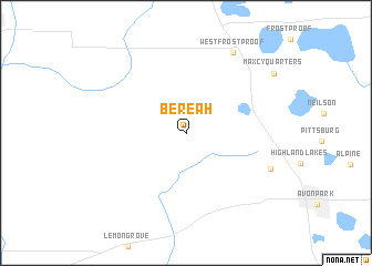 map of Bereah