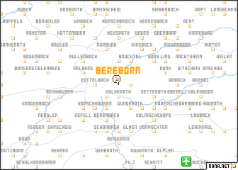 map of Bereborn