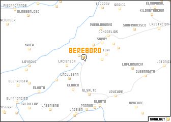 map of Bereboro