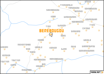 map of Bèrèbougou