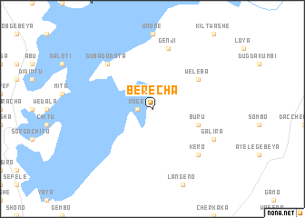 map of Berecha