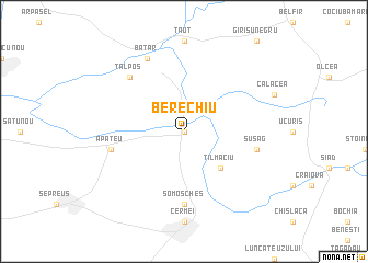 map of Berechiu