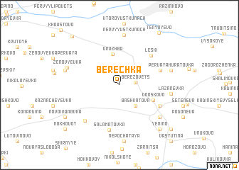 map of Berechka