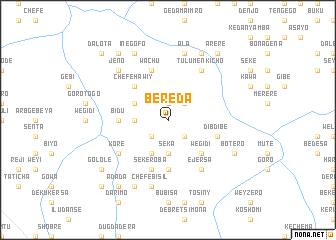 map of Berēda