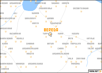 map of Bereda