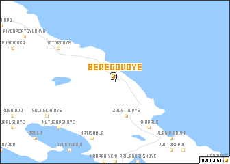 map of Beregovoye