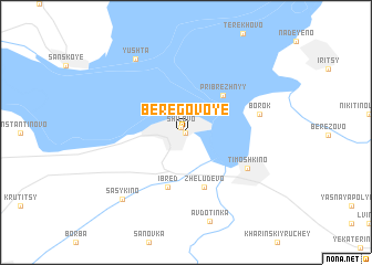 map of Beregovoye