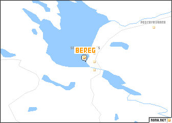 map of Bereg