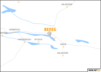 map of Bereg