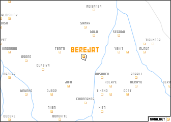 map of Berejat