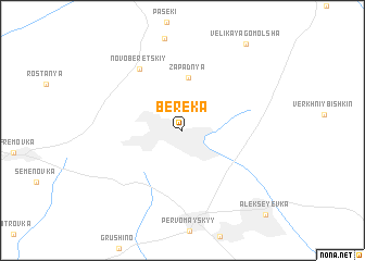 map of Bereka