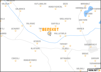 map of Bereket