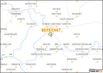 map of Berekhát