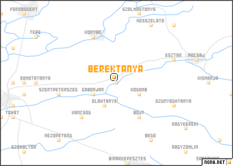 map of Berektanya