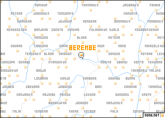 map of Berembe