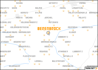 map of Berenbrock