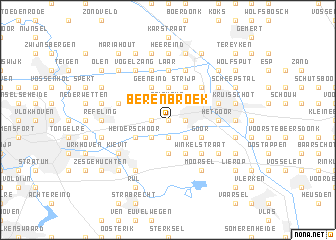 map of Berenbroek