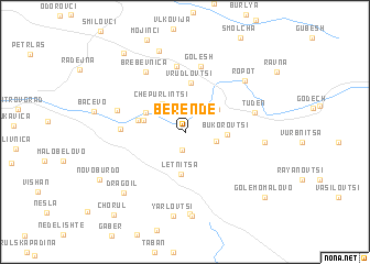 map of Berende