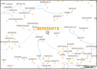 map of Berendinto