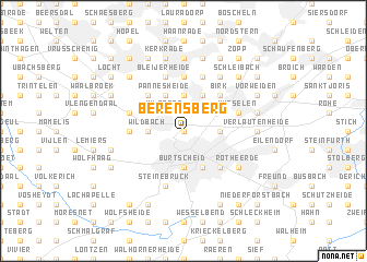 map of Berensberg